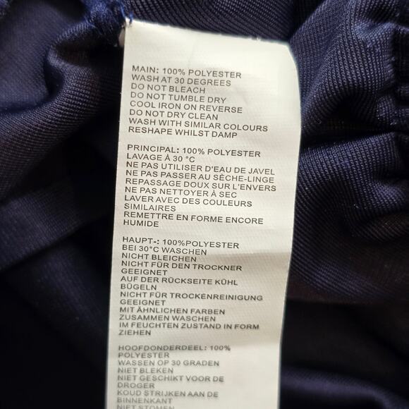 Womens NWT Nastya Gals Velvet Rffle Mini Skirt Sz. US 6 - Picture 5 of 5